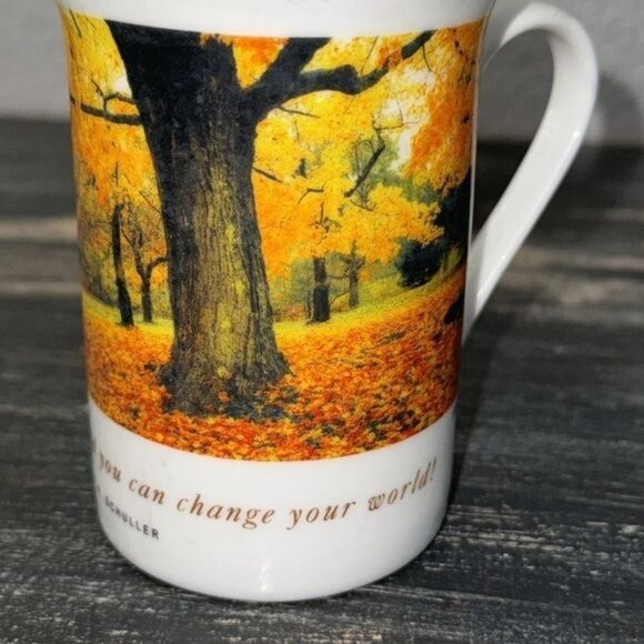 Ken Duncan Hour Of Power Ministry Bone China Mug Autumn Scene Dishwasher & Micro - Picture 2 of 7